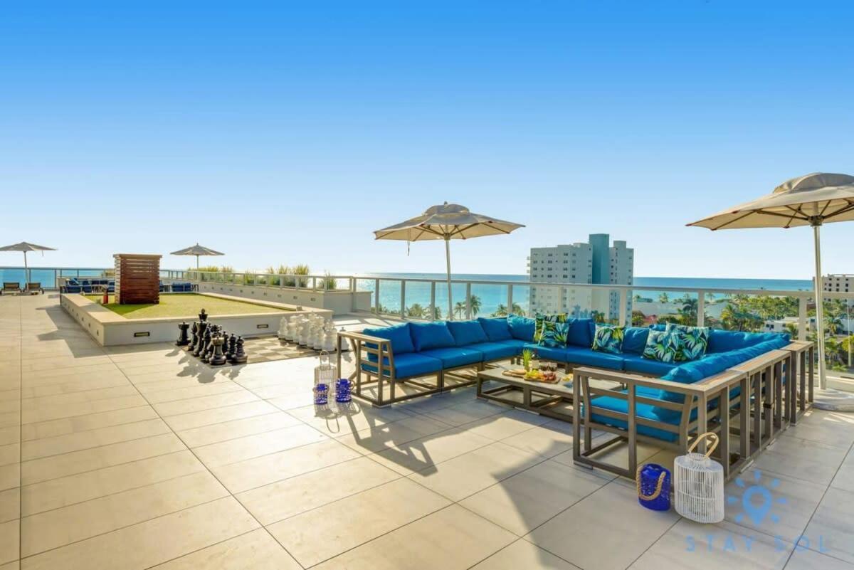Hollywood Beach - Front Bay View - Amazing Pool Exterior photo