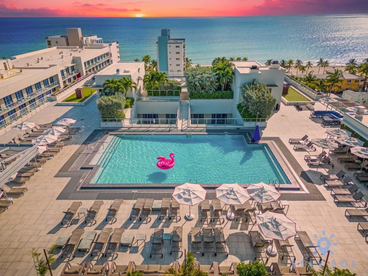 Hollywood Beach - Front Bay View - Amazing Pool Exterior photo